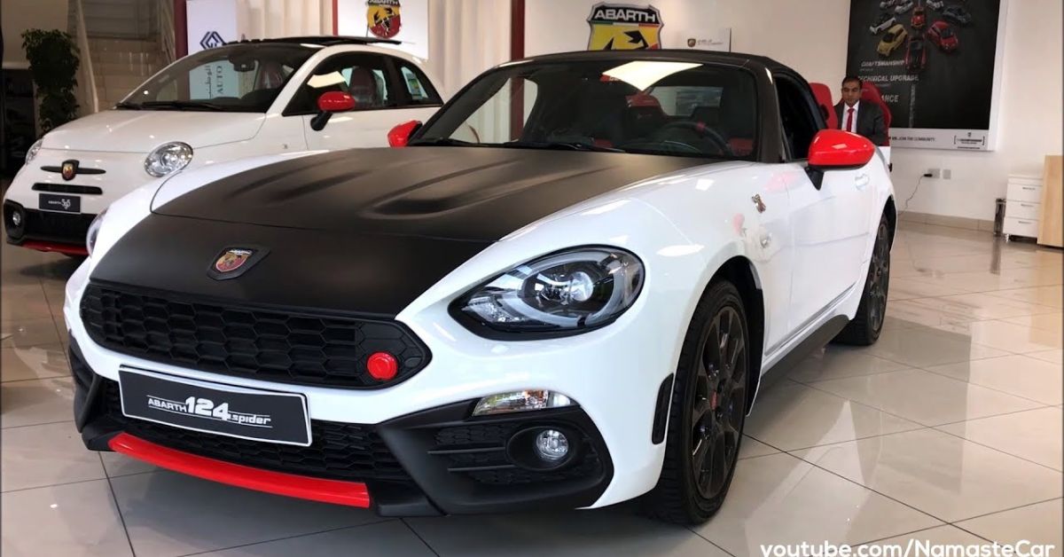 fiat 124 spider price in india