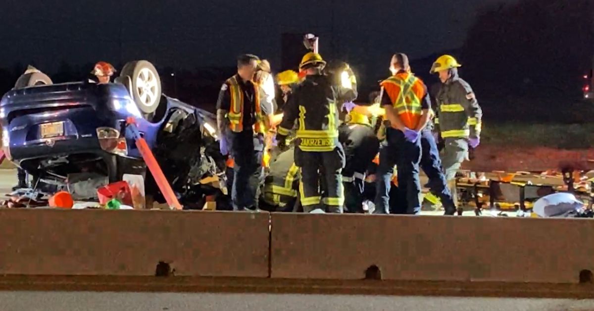 4 people seriously injured after multiple-vehicle crash near Tsawwassen