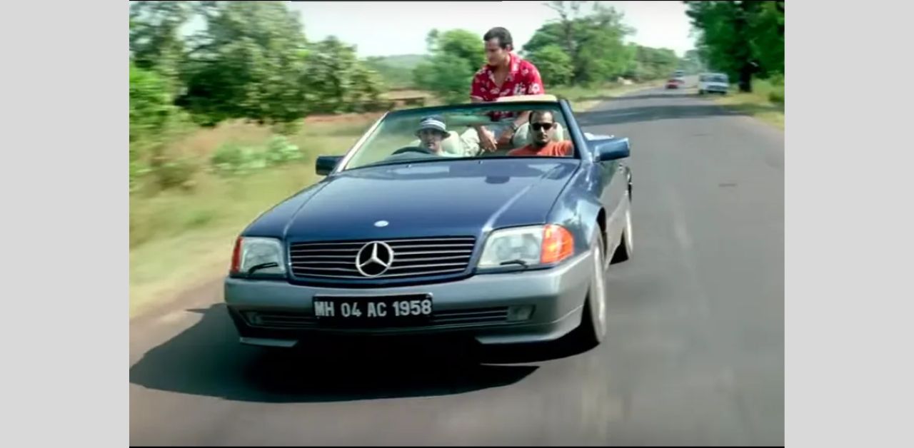 in dil chahta hai which car was mostly featured-
