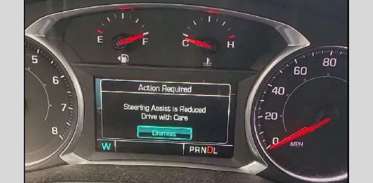 steering assist is reduced drive with care