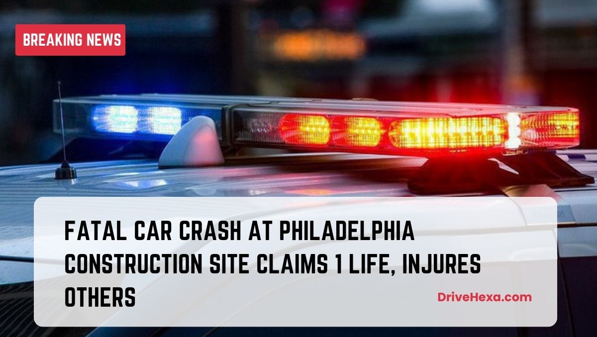 1 dead, at least 1 injured after car crashes into construction site in Philadelphia