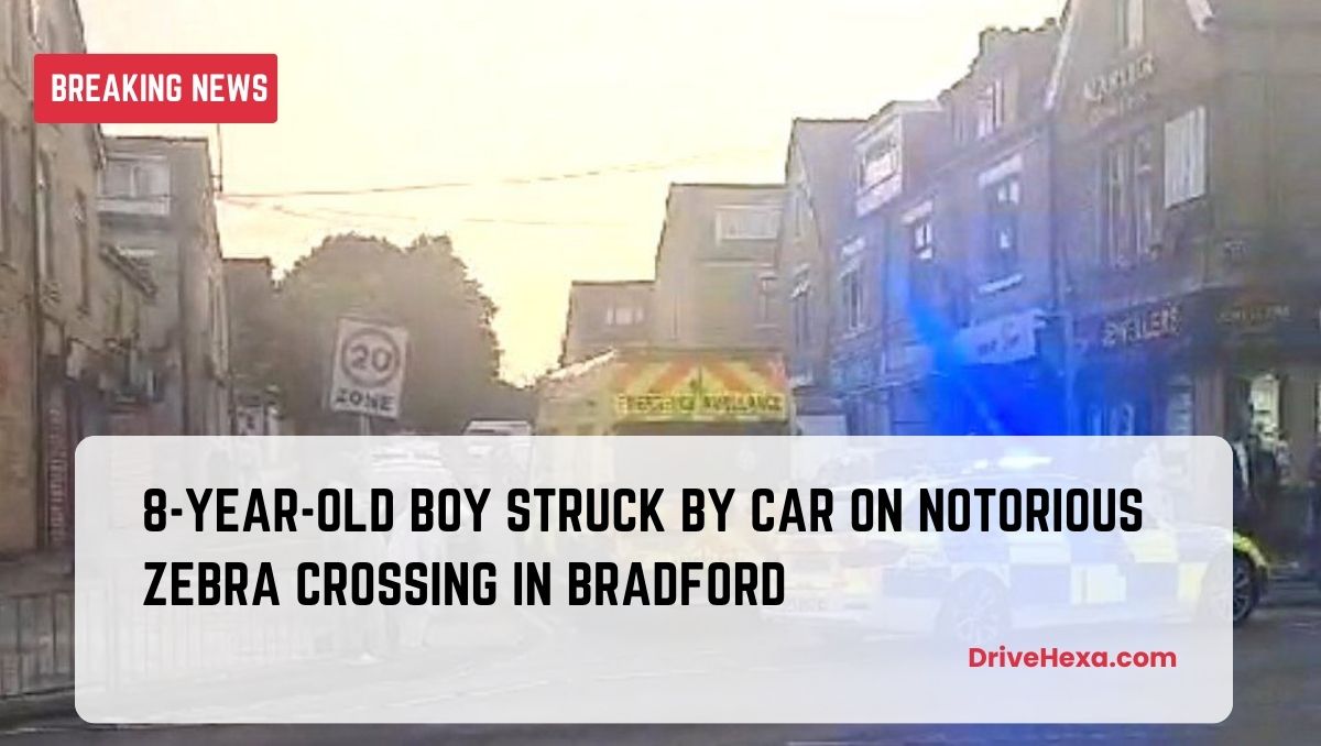 8-Year-Old Boy Struck by Car on Notorious Zebra Crossing in Bradford