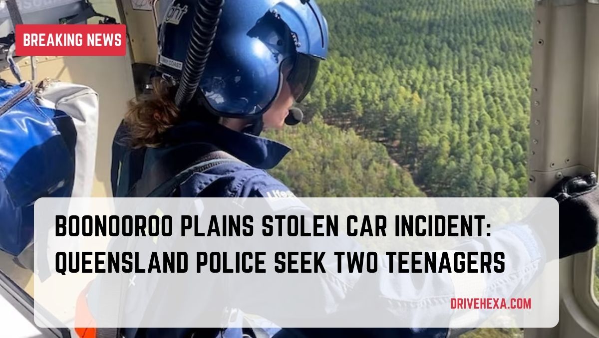 Boonooroo Plains Stolen Car Incident: Queensland Police Seek Two Teenagers