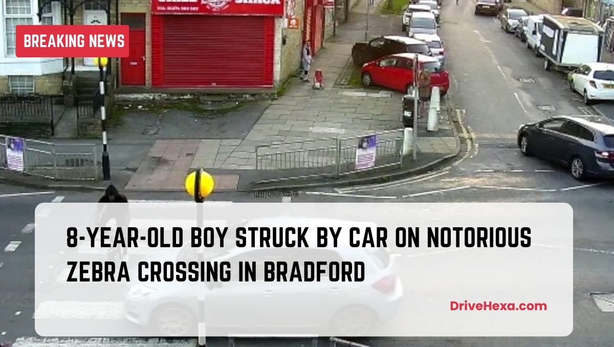 Bradford: Boy, 8, hit by car on notorious zebra crossing