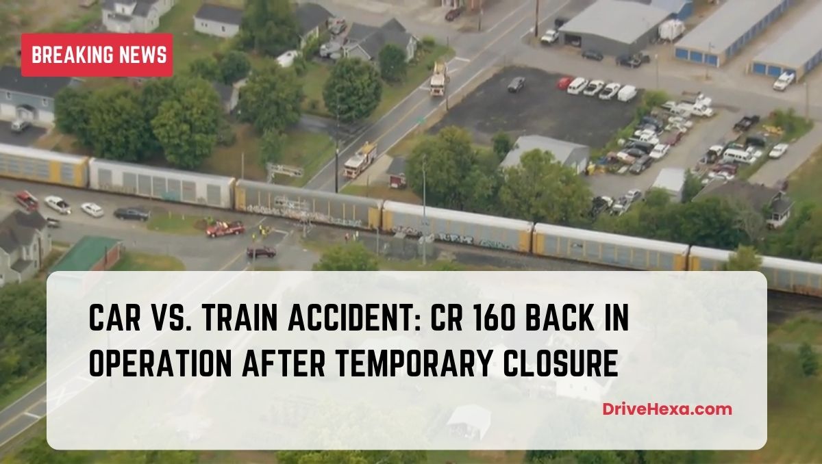 CR 160 at railroad tracks in Clark County back open after car crashes into train

