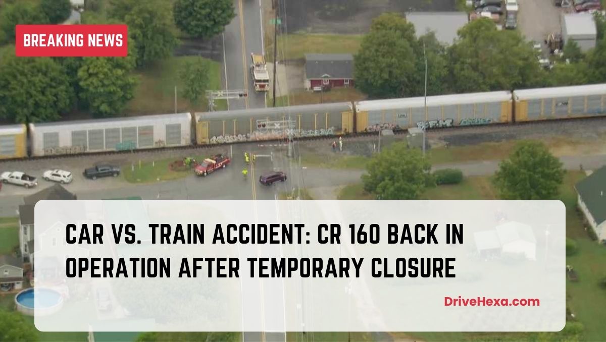 Car vs. Train Accident: CR 160 Back in Operation After Temporary Closure