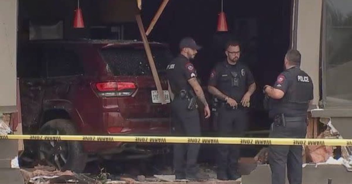 Chaos at Denny's SUV Crashes into Texas Restaurant, 23 People Injured