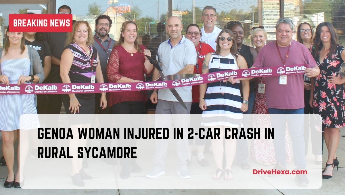 Breaking News: Genoa Woman Injured in 2-Car Crash in Rural Sycamore