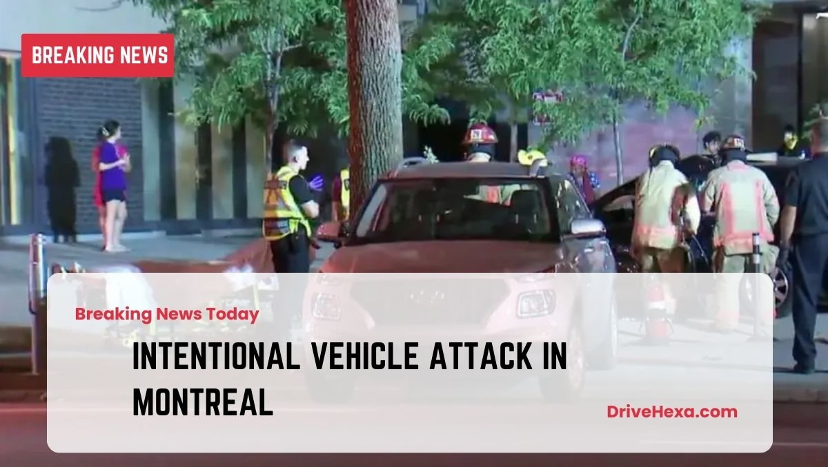 Intentional Vehicle Attack in Montreal: 6 Injured as Man Drives into Crowd, Say Police