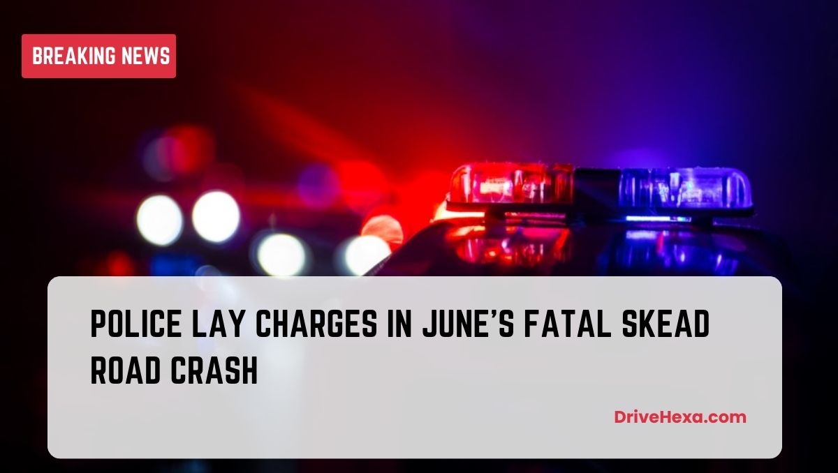 Police Lay Charges in June's Fatal Skead Road Crash