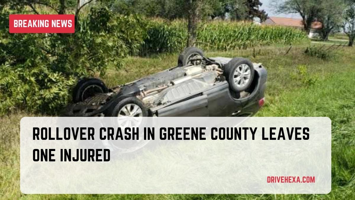 Rollover Crash in Greene County Leaves One Injured