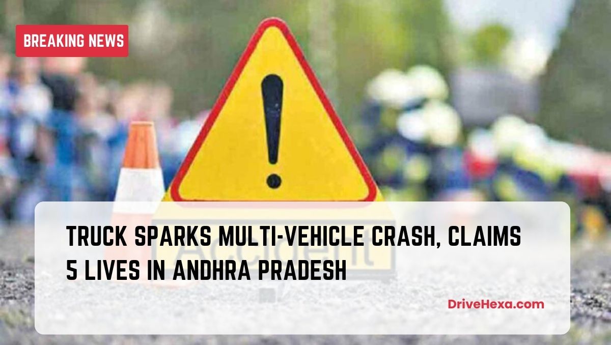 Truck Sparks Multi-Vehicle Crash, Claims 5 Lives in Andhra Pradesh