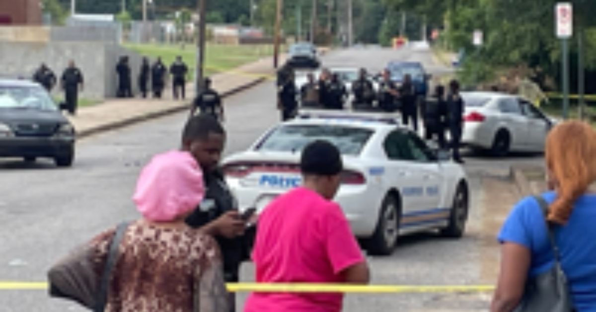 Witnesses recall car crash and reckless driving during shots fired call at Memphis high school