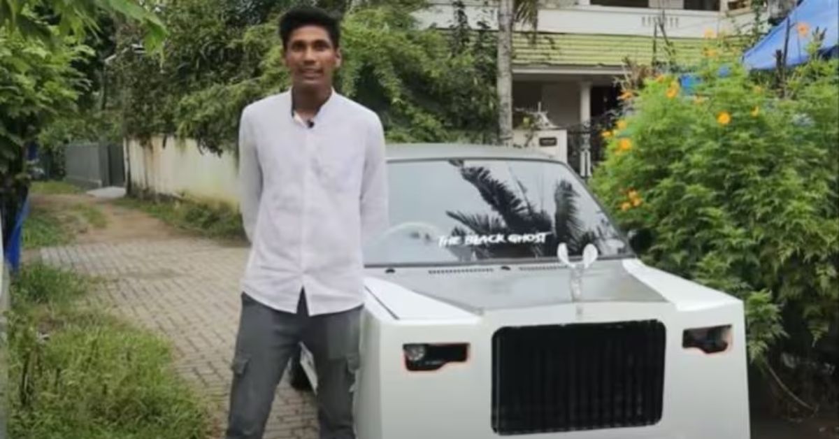 Kerala Man Successfully Transforms Maruti 800 into a Rolls Royce on a Budget of Rs 45,000