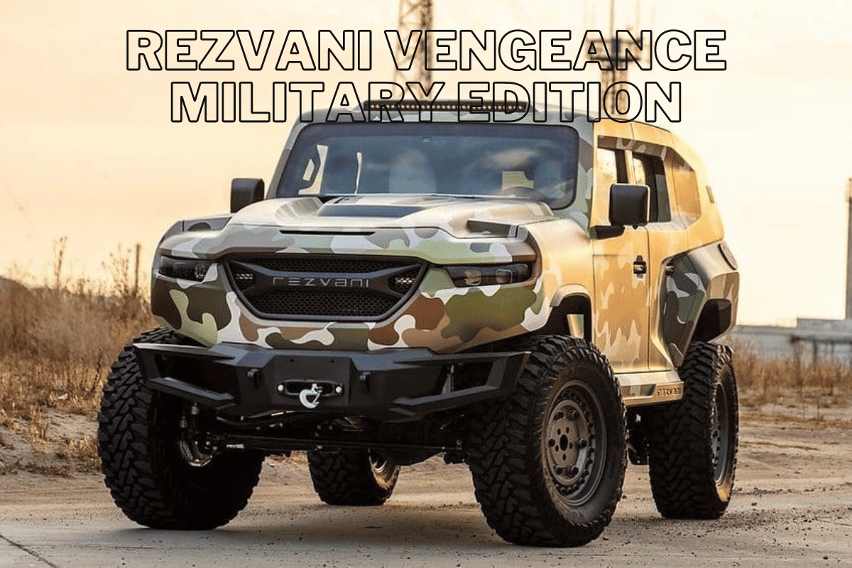 2024 Rezvani Vengeance Military Edition